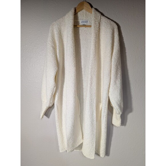 Vintage Sideffects Sweater Womens Fringe Cardigan Y2K Sz M - Picture 1 of 7